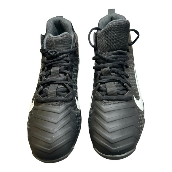 Nike Alpha Menace 2 Shark Black White Men's - AQ7653-001/ 2020 US Size 9 - Picture 4 of 9